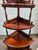 Early 20th Century Eastlake Revival 5-Tier Mahogany Corner Etagere Shelf For Sale - Image 4 of 11