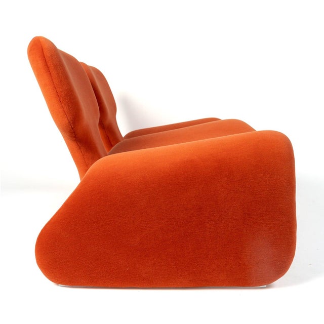 1970s Djinn 2-Seater Bench attributed to Olivier Mourgue for Airborne, 1965 For Sale - Image 5 of 6