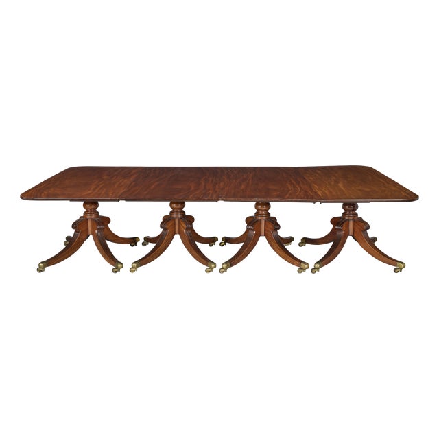 Antique Regency Dining Table, 1820 For Sale
