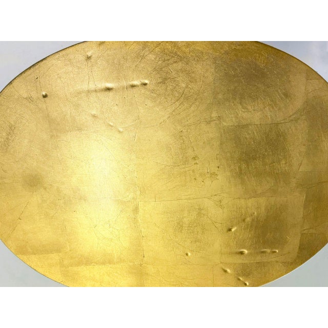 Gold Traccia Side Table by Meret Oppenheim for Simon Gavina, Italy, 1928 For Sale - Image 8 of 9