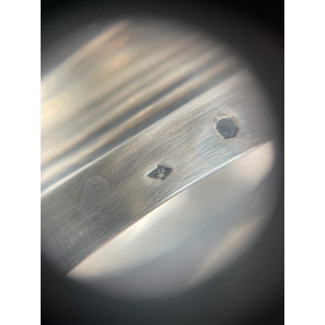 19th Century French Sterling Silver & Crystal Pitcher by Tetard Freres For Sale - Image 10 of 12