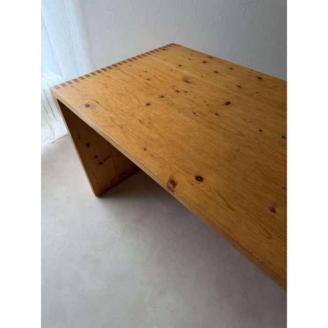 Brown Dining Table by Ate van Apeldoorn for Houtwerk Hattem, 1970s For Sale - Image 8 of 13