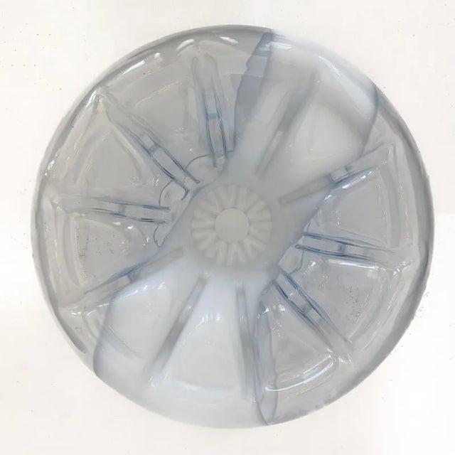 Glass Chrome Pendant Lamp attributed to T. Zuccheri, Italy, 1970s For Sale - Image 9 of 10