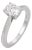 1930s Art Deco Gia 1.06 Carat Old Mine Cut Diamond Platinum Solitare Engagement Ring, Size 6 For Sale
