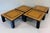 Large Modular Coffee Table with Four Matching Elements with Wood Inlay, 1980s, Set of 4 For Sale - Image 6 of 15