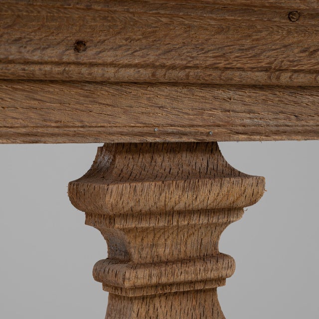 1780s French Hand-carved Oak Balustrade For Sale - Image 10 of 18