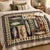Mackenzie Childs Folk Art Fish Woven Throw Blanket – Coastal Patchwork, 60 × 50 For Sale - Image 4 of 5