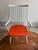 White and Orange Nesto Chair Model Grandessa attributed to Lena Larson for Pastoe, 1960s, in Flawless conditions. Designed...