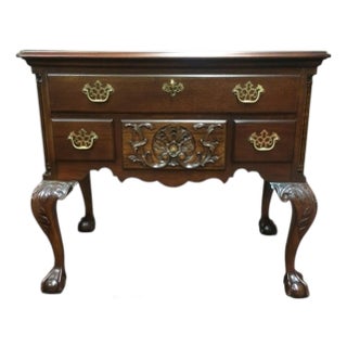 Vintage Lowboy Chest, Hickory Chair Furniture, James River Plantation For Sale