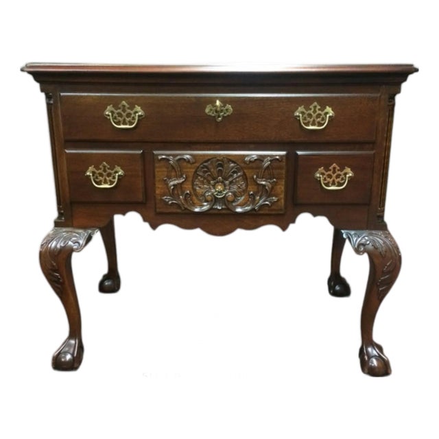 Vintage Lowboy Chest, Hickory Chair Furniture, James River Plantation For Sale