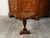 Brown English 19th Century Walnut Pedestal Side Table with Carved Grapes and Dolphins For Sale - Image 8 of 10