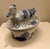 Vintage Blue and White Porcelain Duck Tureen For Sale - Image 9 of 11