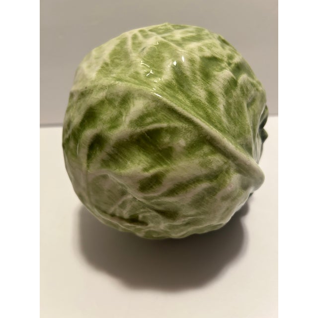Mid 20th Century Ceramic Cabbage For Sale - Image 9 of 12