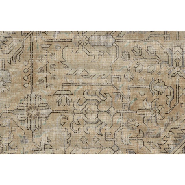 1970s Vintage Persian Rug With Brown-Gold Transitional Patterns by Rug & Kilim For Sale - Image 5 of 7