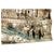 Italian 925 Silver and 24-Karat Gold-Plated Bronze High-Relief Landscape from Argenteria Darte Guerrini, 1990s For Sale - Image 6 of 9