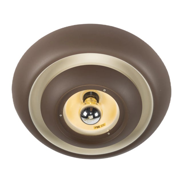 Brown Ceiling or Wall Lamp from Dijkstra Lampen For Sale