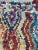 Blue Moroccan Boucherouite Rug For Sale - Image 8 of 16