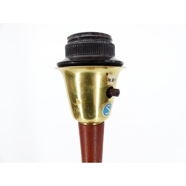 Wood Scandinavian Floor Lamp in Teak from Möllers Armaturfabrik, 1960s For Sale - Image 7 of 11