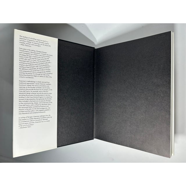 Contemporary 2000s Illustrated Quarto, Peter Eisenman's Giuseppe Terragni: Transformations, Decompositions, Critiques, Signed - 1 Book For Sale - Image 3 of 15