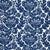 Sample- Schumacher X Trina Turk Louis Nui Print Fabric in Ocean For Sale