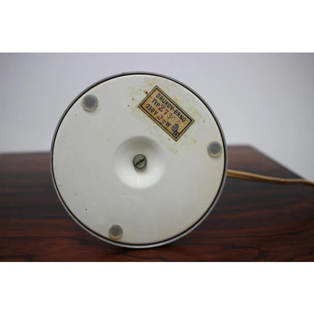 Mid-Century Modern Mid-Century Table Lamp from Drukov, 1970s For Sale - Image 3 of 9