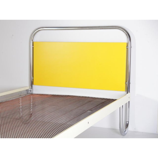Bauhaus Style Tubular Chrome Type 686 Bed from S.A.B., 1930s For Sale - Image 6 of 18