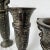Sculpture Materials 1990s Black Clay Candlesticks - Set of 3 For Sale - Image 7 of 12