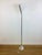 Vintage 1960s Mid Century Modern Memphis Style White & Chrome Torchiere Floor Lamp For Sale In Palm Springs - Image 6 of 7