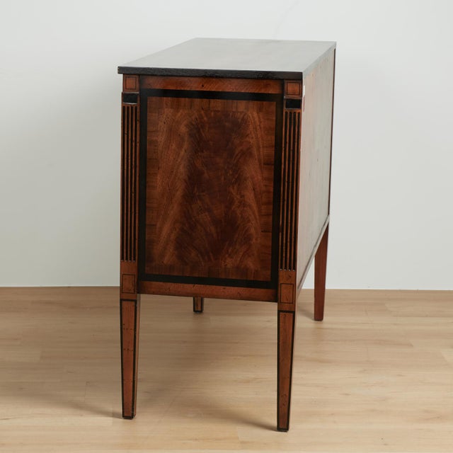 Neoclassical Inlaid Commode or Chest by Lillian August For Sale - Image 16 of 17