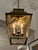 The Federalist Brass Four Bulb Hanging Lantern For Sale - Image 4 of 12