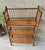 Mid 20th Century Mid 20th-Century 3-Tier Tortoiseshell Bamboo Bookshelf – Folds Flat for Storage For Sale - Image 5 of 18