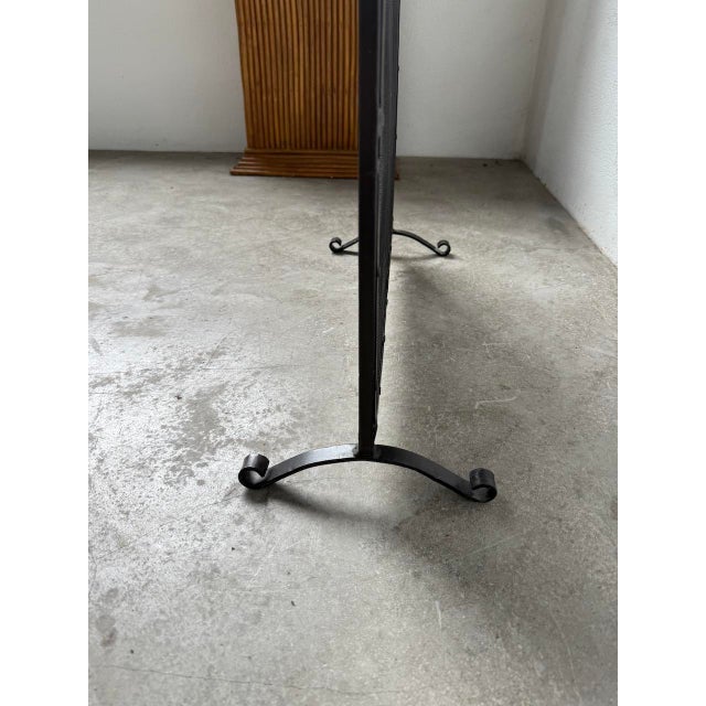 Wrought Iron Fire Screen from Les Marolles, 1950 For Sale - Image 12 of 18