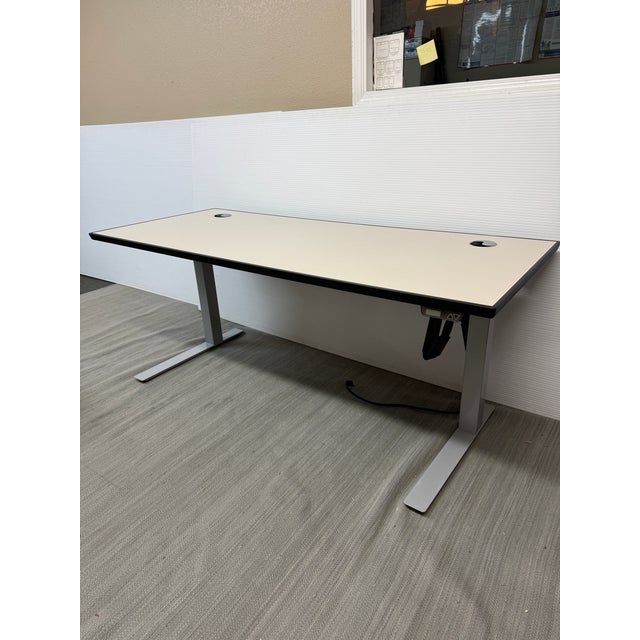Knoll K Stand Adjustable Desk For Sale - Image 10 of 12