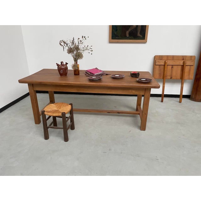 Vintage Extendable Pine Table, 1950s For Sale - Image 6 of 18