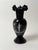Antique Bohemian Deep Ruby Glass Vase with Romantic White Enamel Painting, 1900 For Sale - Image 14 of 18