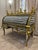 Rococo 1960s Unique Louis XV Style Harlequin Roll-Top secretary Gilded French Baroque Writing Desk For Sale - Image 3 of 9