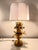 Hollywood Regency Mid 20th Century Marbro Gilt Tole Accent Lamp For Sale - Image 3 of 11