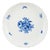 Porcelain Blaue Blume Plate with Floral Pattern from Meissen For Sale