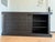 CFC's reclaimed wood cabinet. Sliding doors / 4 × adjastable shelf.