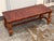 Traditional Chavín Culture Peruvian Tooled Leather Table Bench For Sale - Image 3 of 12