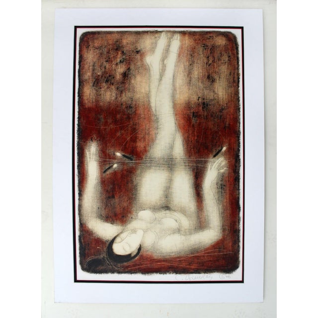 Monotype, author's technique on paper Siergiej Timochow, a Belarusian artist, born in 1960. He studied at a art school in...