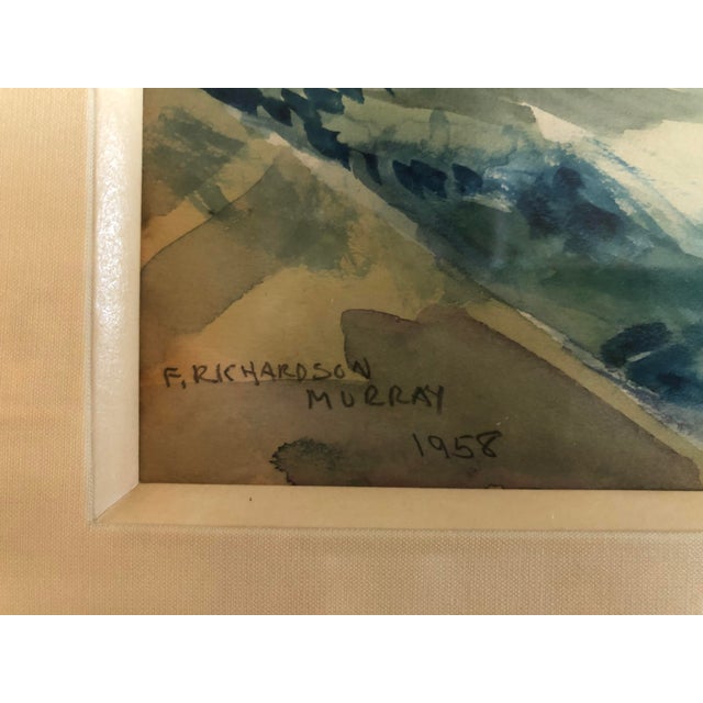 Great opportunity to own a beautiful pair of F Richardson Murray originals framed under glass. The colors of the gorgeous...