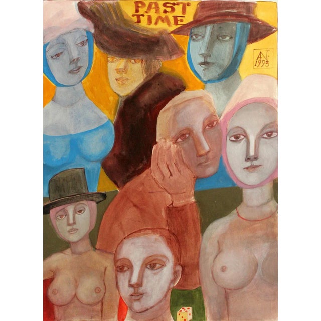 Adam Niemczyc, Past Time, 1993 For Sale - Image 4 of 4