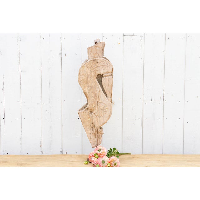 Rustic Antique Carved Architectural Corbel For Sale - Image 10 of 10