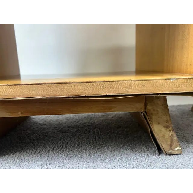 Mid-Century Modern R-Way Birdseye Maple Nightstand or End Table , a Pair For Sale - Image 16 of 18
