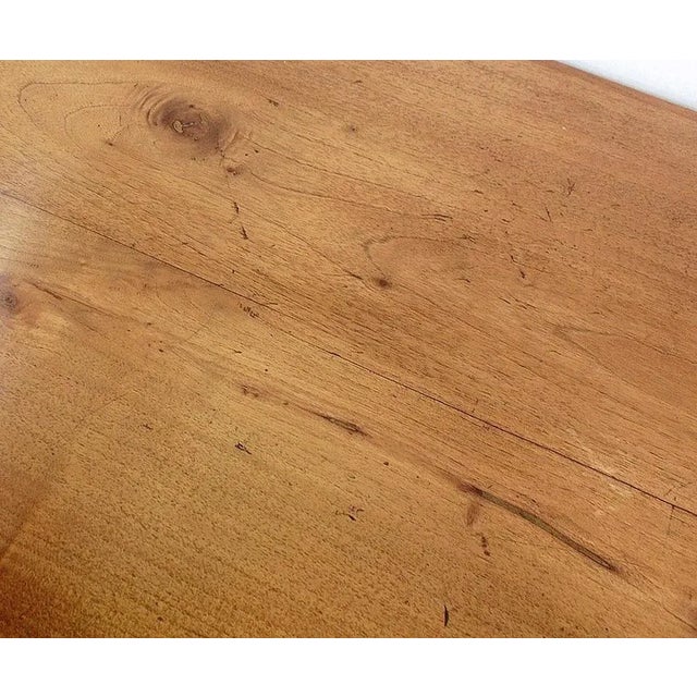 Metal Louis XV Period Nantaise Dresser in Yellow Mahogany, 1700s For Sale - Image 7 of 18