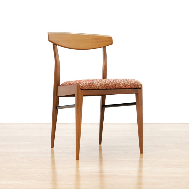 Brown Set of Six Mid Century Dining Chairs Attributed McIntosh Furniture For Sale - Image 8 of 15
