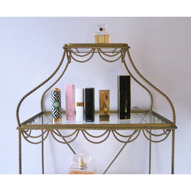 Wall Shelf Étagère Neoclassical Style, Circa Late-20th Century For Sale - Image 10 of 17