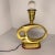 Mid Century Pierre Cardin Style Solid Brass Table Lamp For Sale - Image 10 of 10