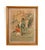 Wood Vintage Chinese Scholar & Attendant Painting on Silk, Bamboo Frame For Sale - Image 7 of 9